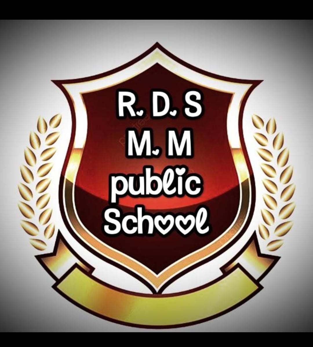 R D S Meena Memorial Public School Logo